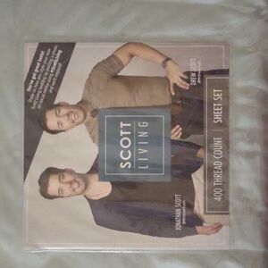 Scott Living Hygro Cotton Tencel Sateen 400 Thread Count Full Sheet Set